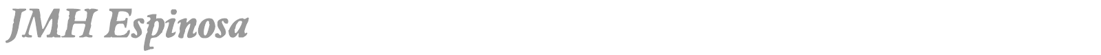 JMH Espinosa Ornaments font preview